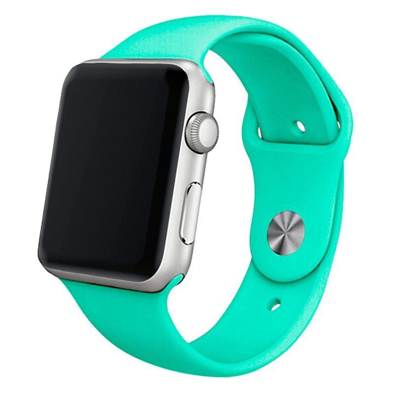 Correa para Smartwatch COOL 8434847045573 - Silicona · Verde Menta · Apple Watch Serie 1/2/3/4/5/6/7/8/9/SE