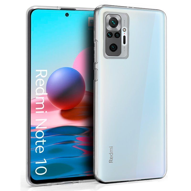 Funda para Smartphone COOL 8434847053578 - Silicona · Transparente · Xiaomi Redmi Note 10/Note10S/PocoM5s