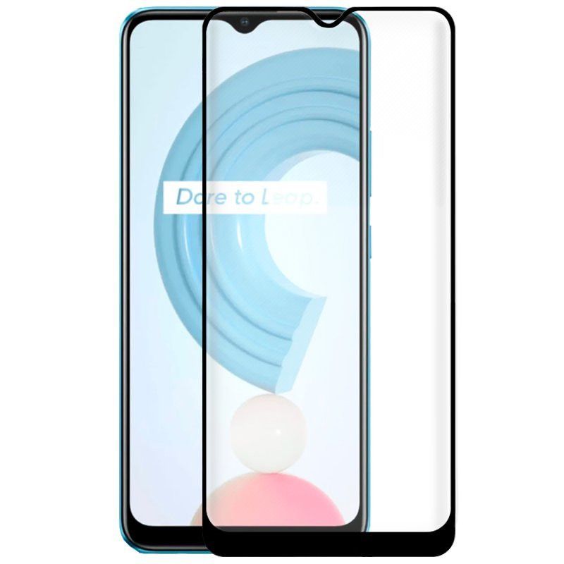 Protector de Pantalla para Smartphone COOL 8434847053677 - Cristal Templado · Full 3D · Realme C21/C211 2021