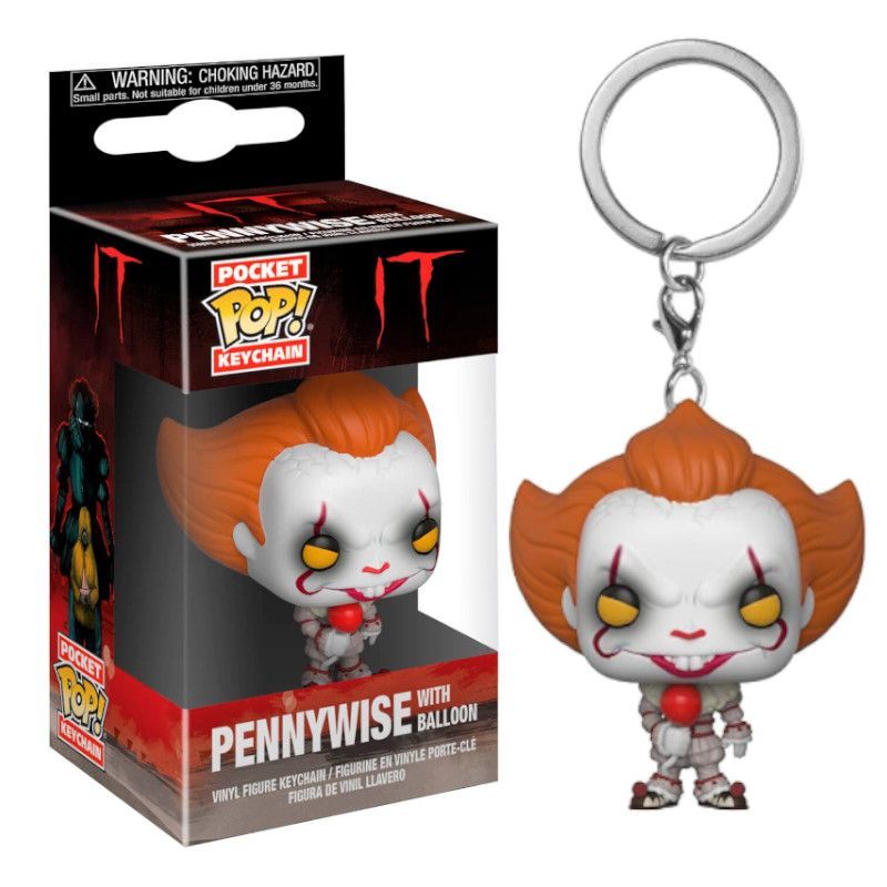 Llavero POCKET POP Pennywise con Globo IT - 889698318112