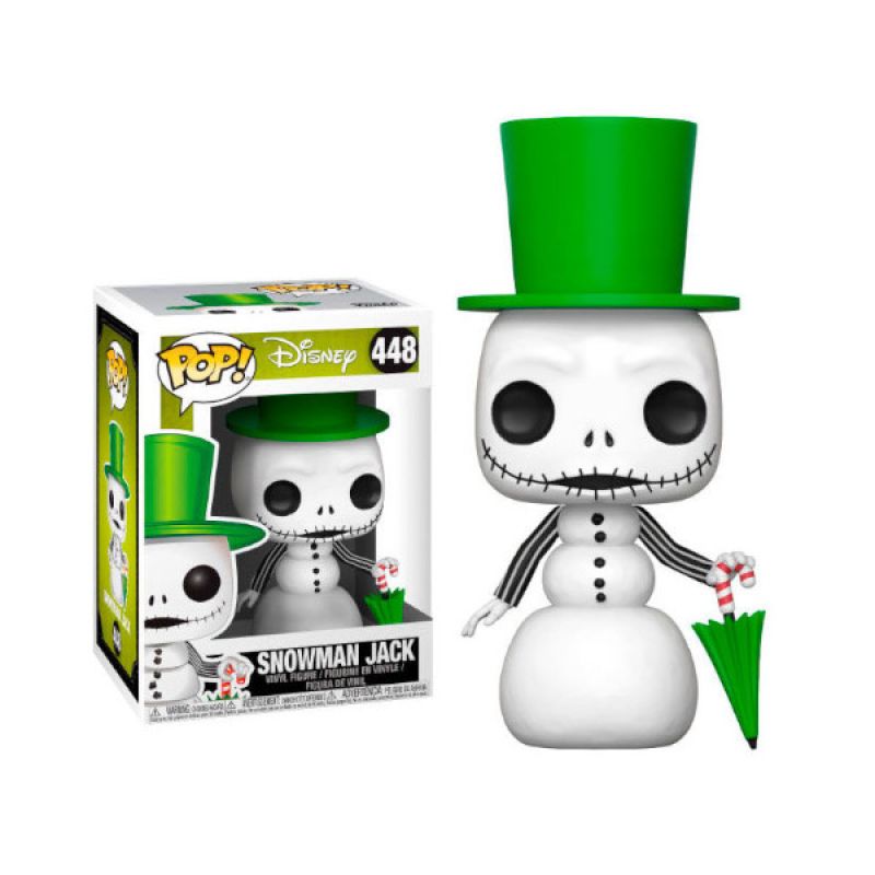 FUNKO POP Jack Muñeco de Nieve 448 - Pesadilla Antes de Navidad - 889698328364
