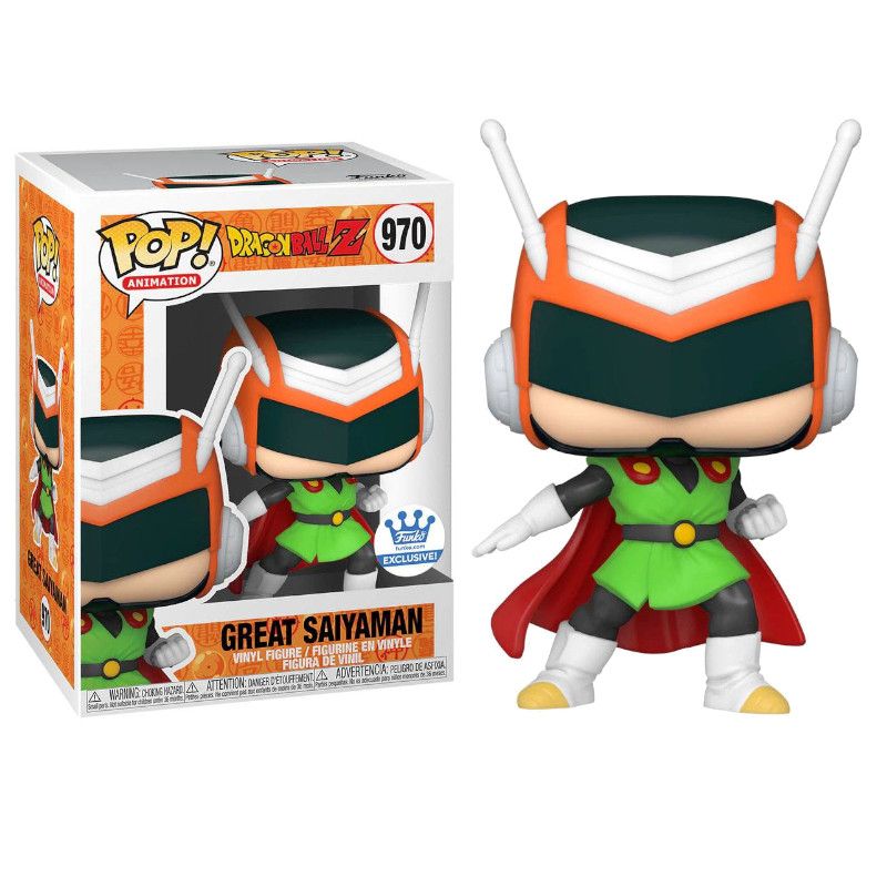 FUNKO POP Gran Saiyaman 970 - Dragon Ball Z Exclusivo - 889698397094