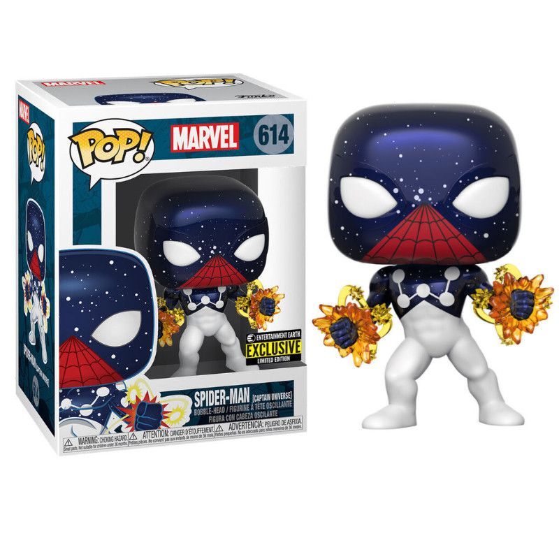 FUNKO POP Spider-Man de Capitan del Universo 614 - Marvel Exclusivo - 889698470643