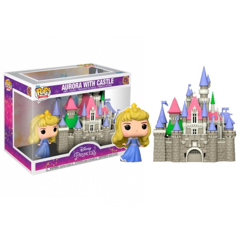 FUNKO POP Aurora y el Castillo 29 - Disney Princesas - 889698563536