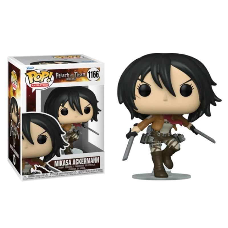 FUNKO POP Mikasa Ackermann 1166 - Attack on Titan - 889698579810