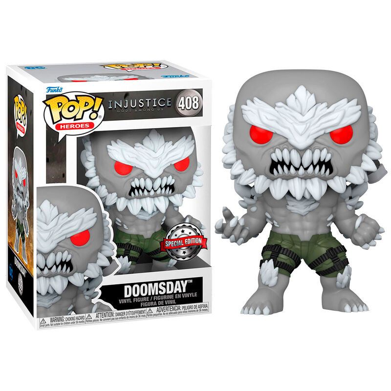 FUNKO POP Doomsday 408 - Injustice: Dioses entre nosotros Edición Especial - 889698581547