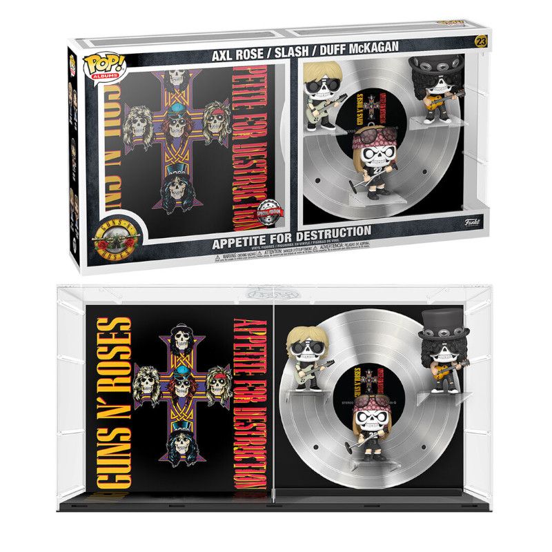 Pack 4 FUNKO POP Appetite For Destruction 23 - Edición Especial - 889698609920