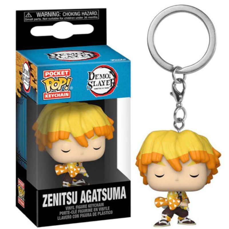 Llavero POCKET POP Zenitsu Agatsuma Demon Slayer - 889698613750