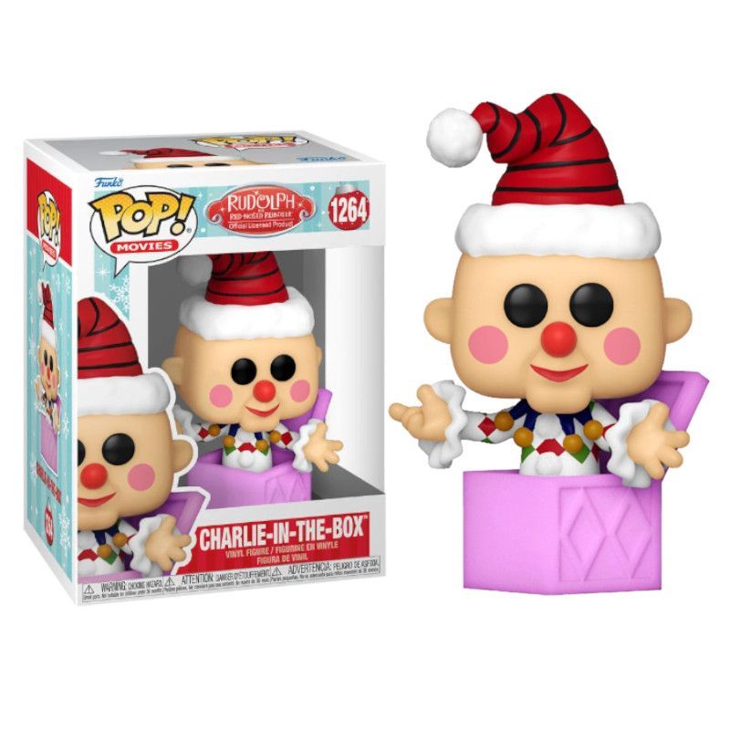 FUNKO POP Charlie en la Caja 1264 - Rudolph - 889698643412