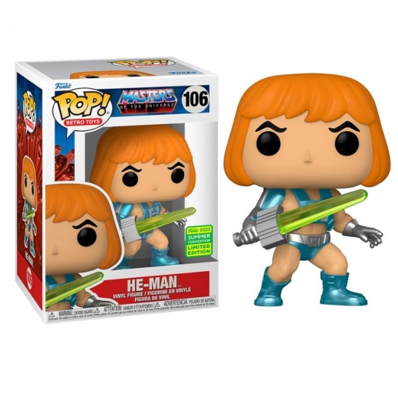 FUNKO POP He-Man 106 - Master of the Universe Edición Limitada - 889698652513