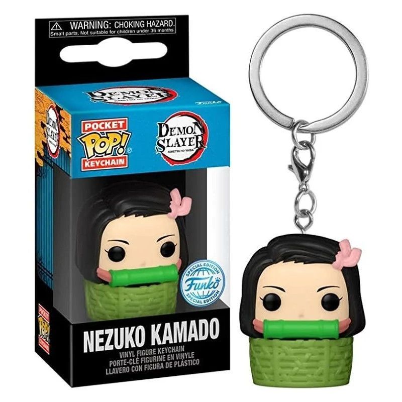 Llavero POCKET POP Nezuko Kamado Demon Slayer Edición Especial - 889698668248