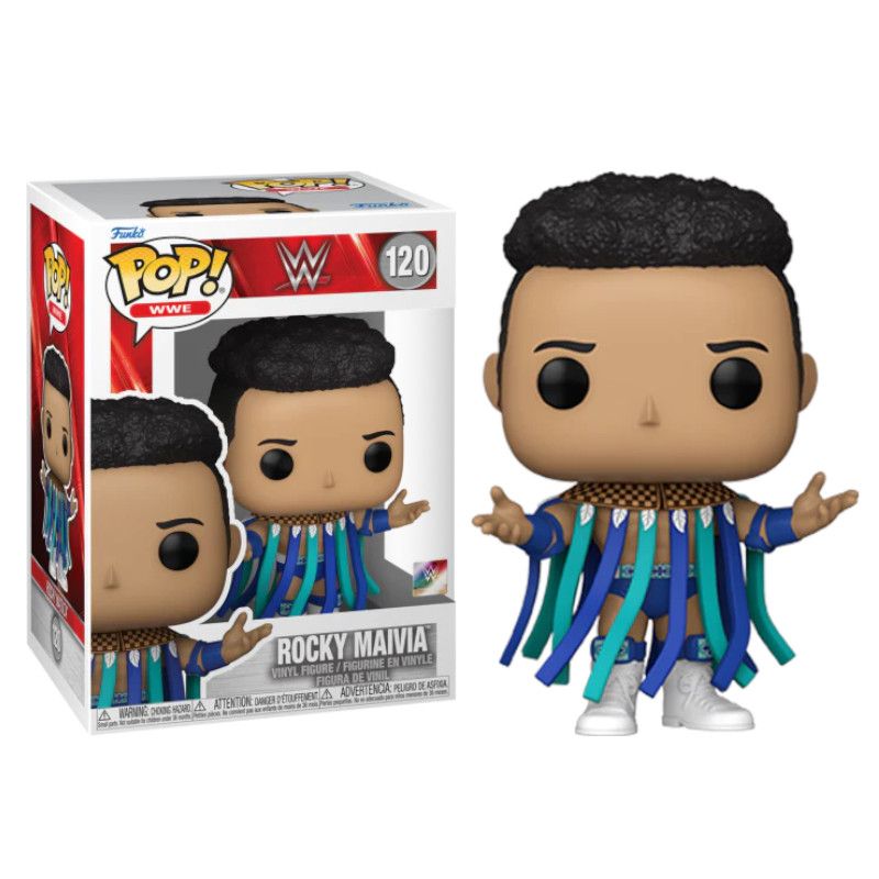 FUNKO POP Rocky Maivia 120 - WWE - 889698674010