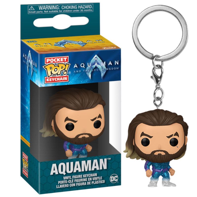 Llavero POCKET POP Aquaman y el Reino Perdido - 889698675741