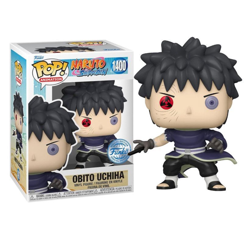 FUNKO POP Obito Uchina 1400 - Naruto Edición Especial - 889698682701