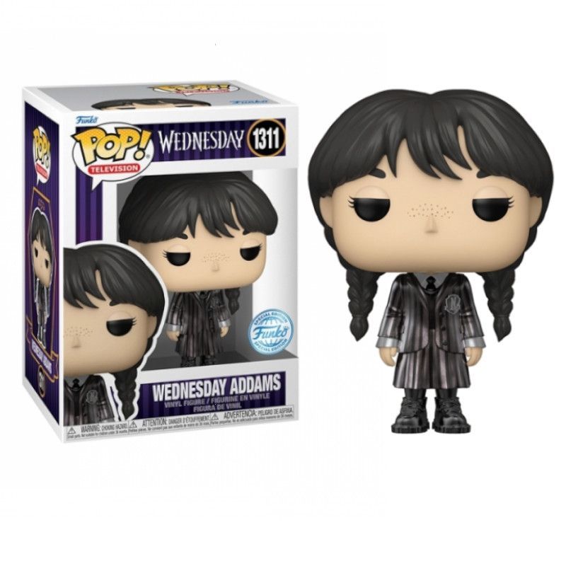 FUNKO POP Miércoles Addams 1311 - Miércoles Addams Exclusivo - 889698682930