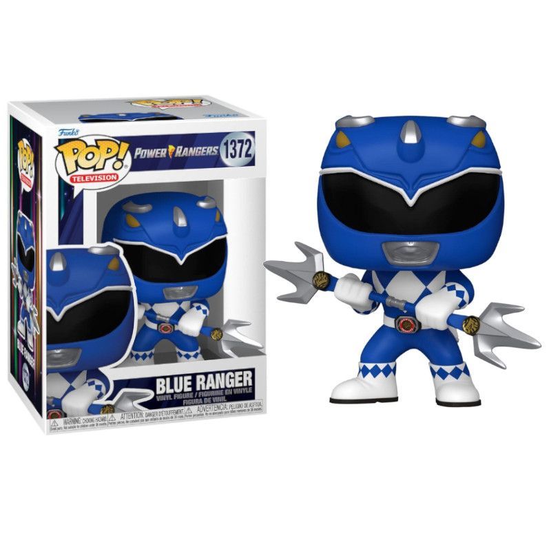 FUNKO POP Ranger Azul 1372 - Power Ranger - 889698721554