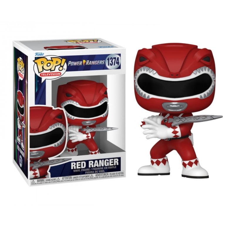 FUNKO POP Ranger Rojo 1374 - Power Ranger - 889698721578