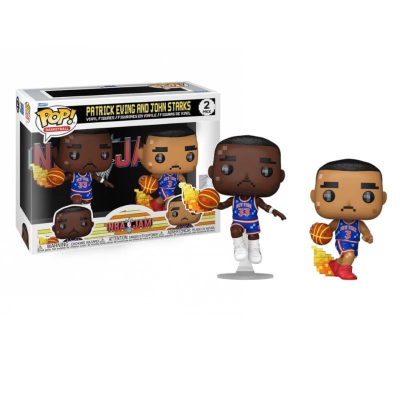 Pack 2 FUNKO POP Patrick Ewing y John Starks - Knicks NBA - 889698722858