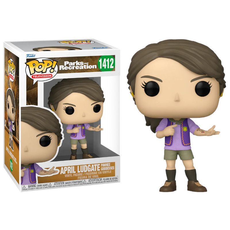 FUNKO POP April Ludgate 1412 - Parks and Recreation - 889698726566