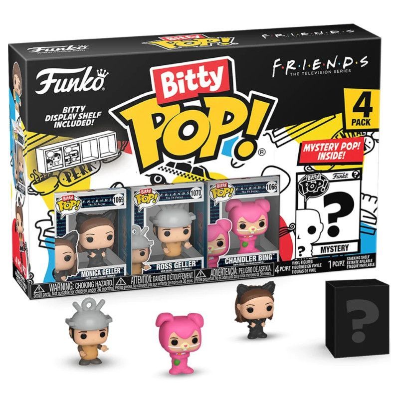 BITTY POP Monica disfrazada de Catwoman - 4 Figuras - 889698730501