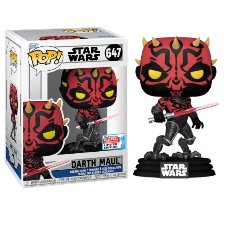 FUNKO POP Darth Maul 647 - Star Wars Edición Limitida - 889698741033