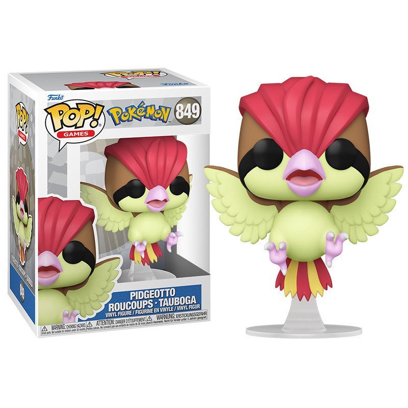 FUNKO POP Pidgeotto 849 - Pokémon - 889698746311