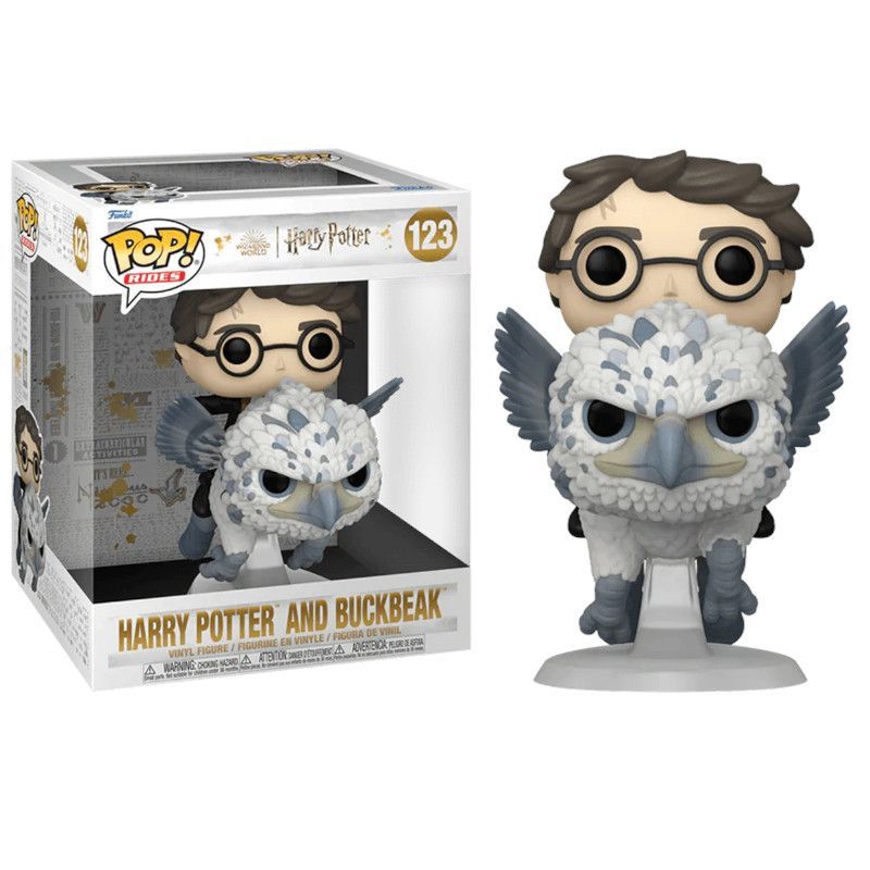 FUNKO POP Harry Potter y Buckbeak 123 - Harry Potter y El Prisionero de Azkaban - 889698760089