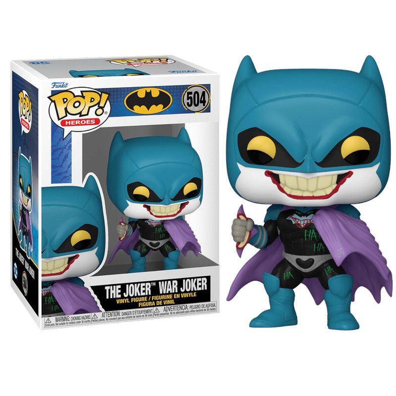 Funko Pop The Jocker 504 Batman War Zone 889698760737 2901