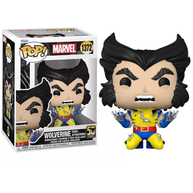 FUNKO POP Wolverine Atracción Fatal 1372 - Marvel - 889698774369