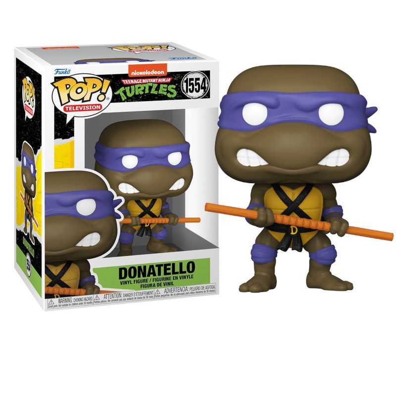 FUNKO POP Donatello 1554 - Las Tortugas Ninja - 889698780490