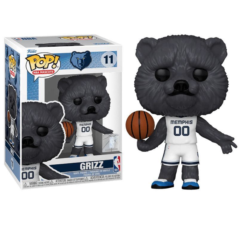 FUNKO POP Grizz 11 - Mascotas Memphis NBA - 889698796293