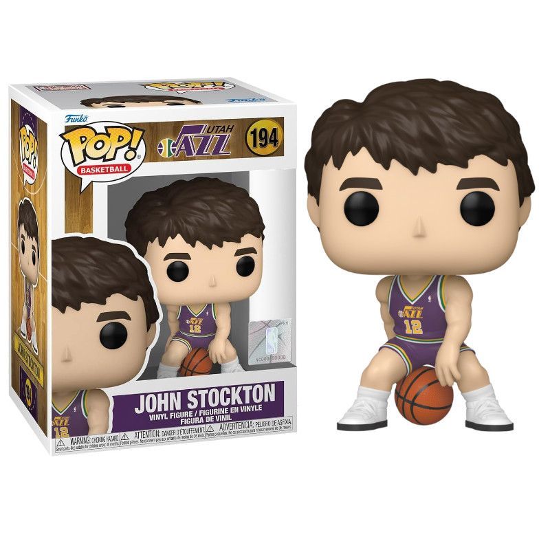 FUNKO POP John Stockton 194 - Utah Jazz NBA - 889698796798