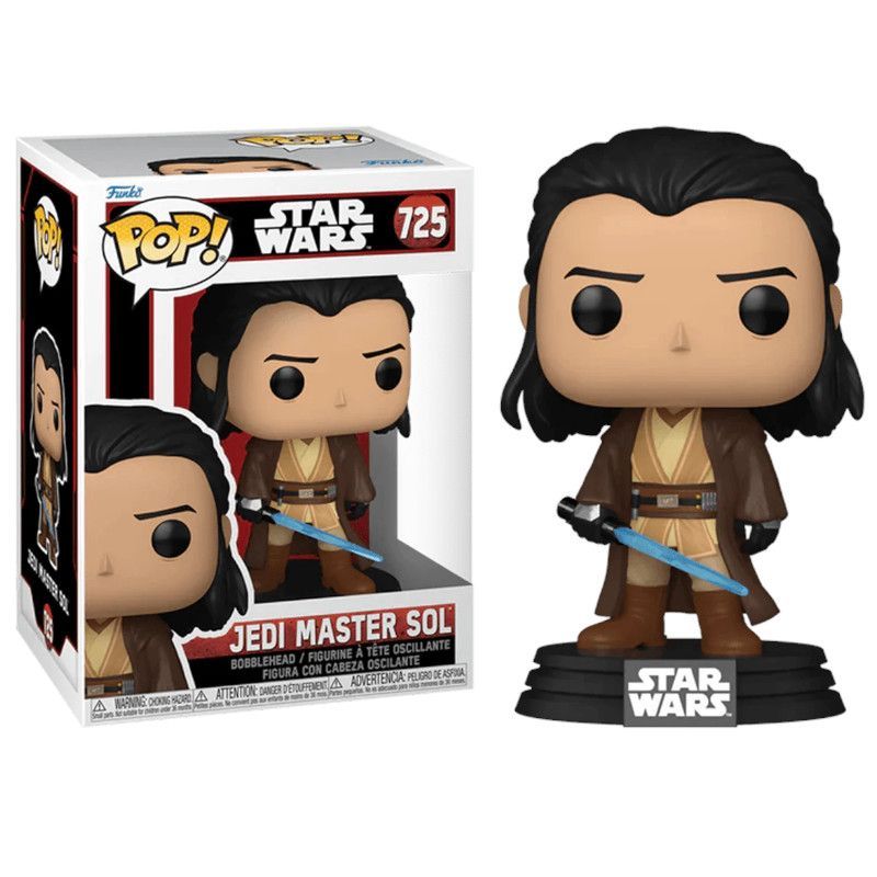 FUNKO POP Sol Maestro Jedi 725 - Star Wars The Acolyte - 889698797580