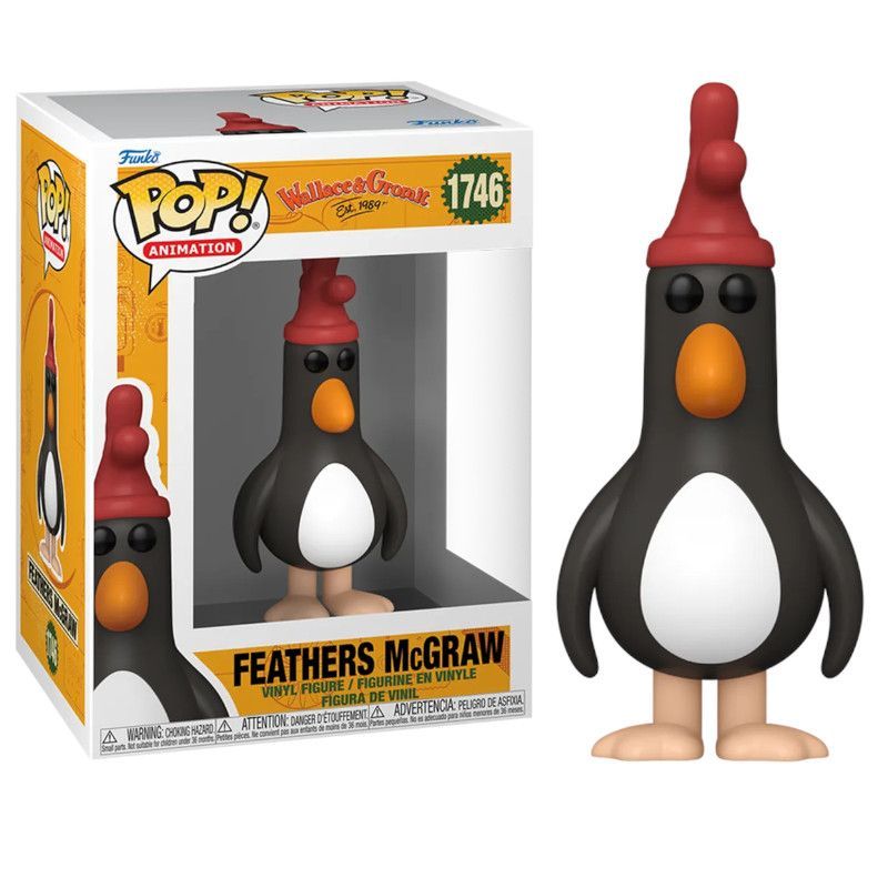 FUNKO POP Feathers McGraw 1746 - Wallace y Gromit - 889698797825