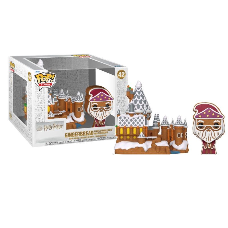 FUNKO POP Albus Dumbledore y Hogwarts Galleta de Jengibre 42 - Harry Potter Towns - 889698800211