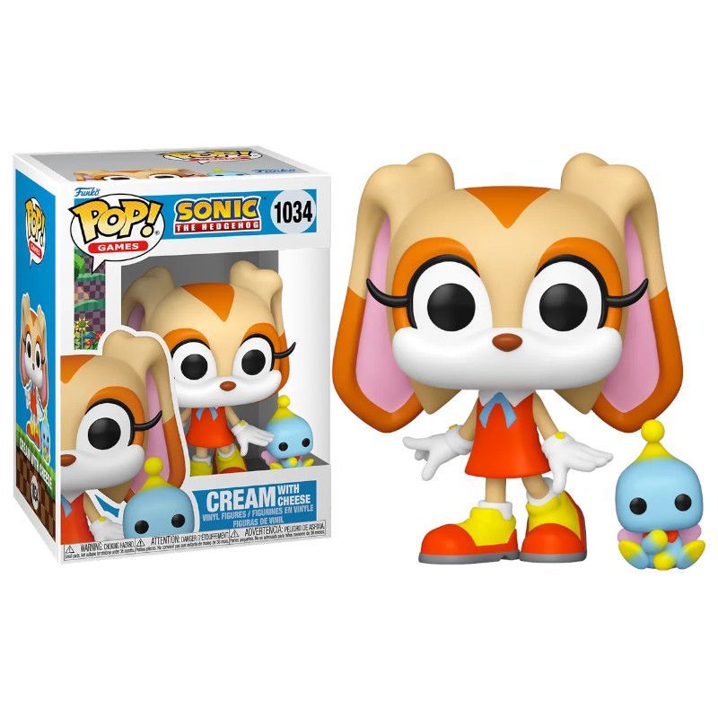 FUNKO POP Crema con Queso 1034 - Sonic - 889698803076