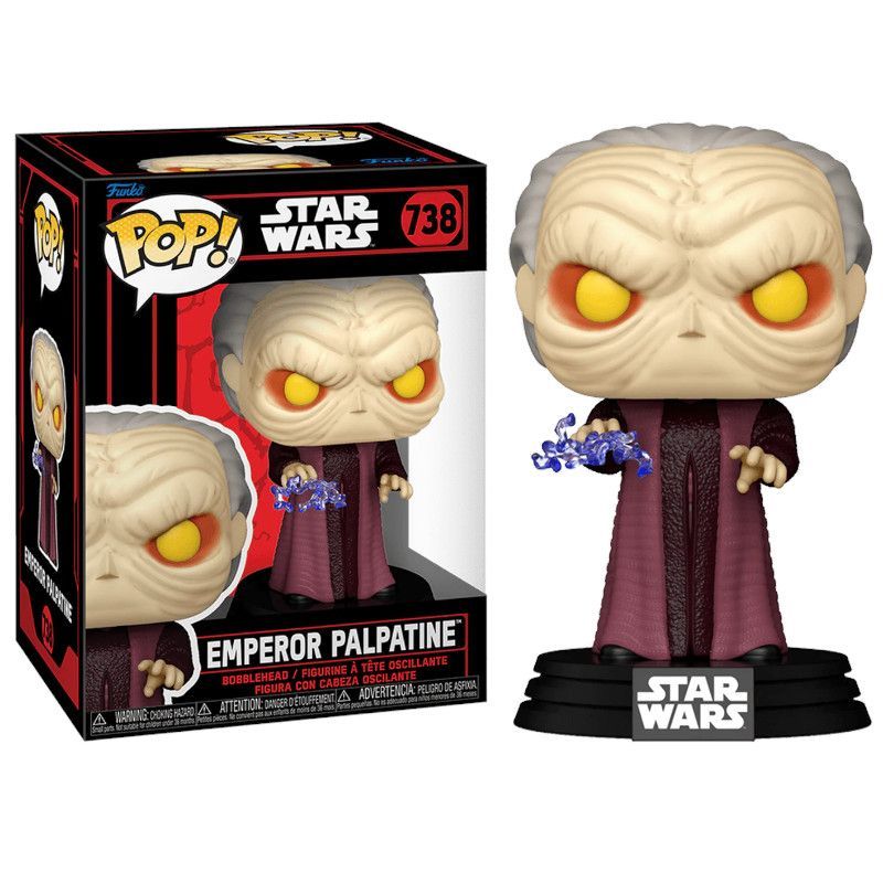 FUNKO POP Emperador Palpatine 738 - Star Wars - 889698807739