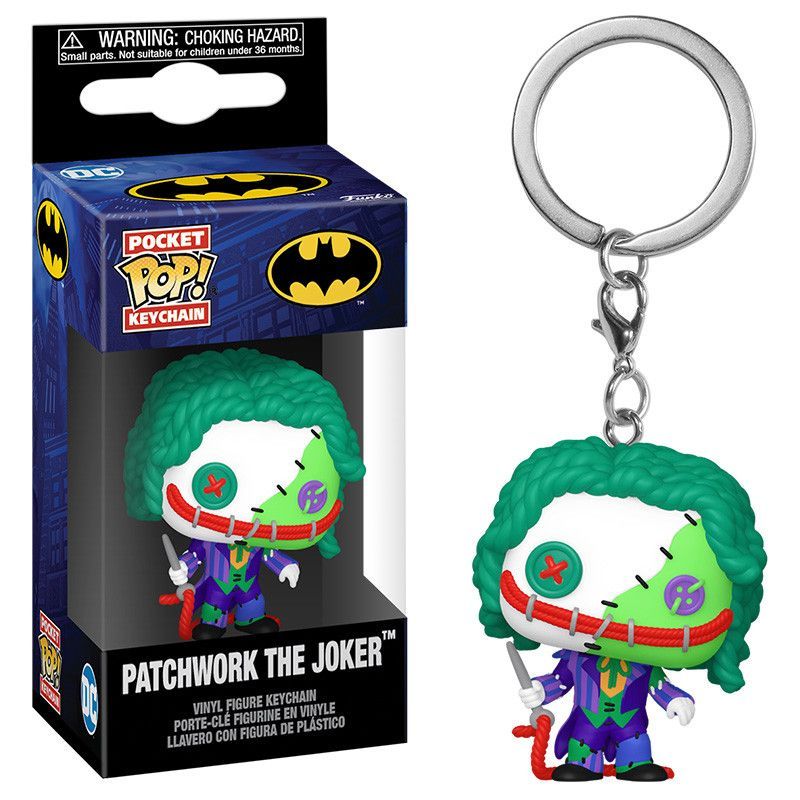 Llavero POCKET POP Joker Cosido DC Comics - 889698809085