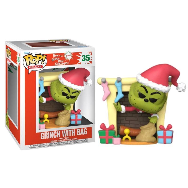 FUNKO POP Grinch con Saco 35 - El Grinch - 889698809726