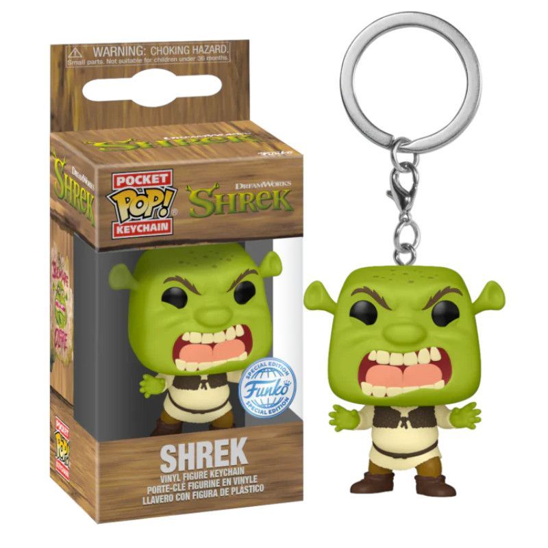 Llavero POCKET POP Shrek Enfadado Edición Especial - 889698819589