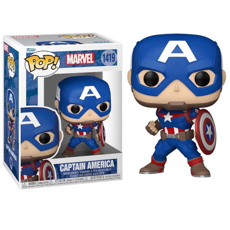 FUNKO POP Capitan America 1419 - Marvel - 889698824972