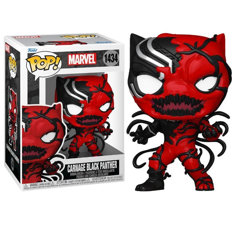 FUNKO POP Pantera Negra Masacrado 1434 - Marvel - 889698826433