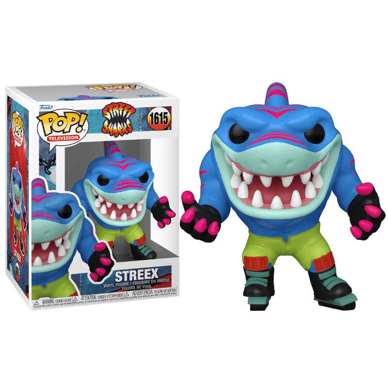 FUNKO POP Streex 1615 - Street Sharks - 889698826600