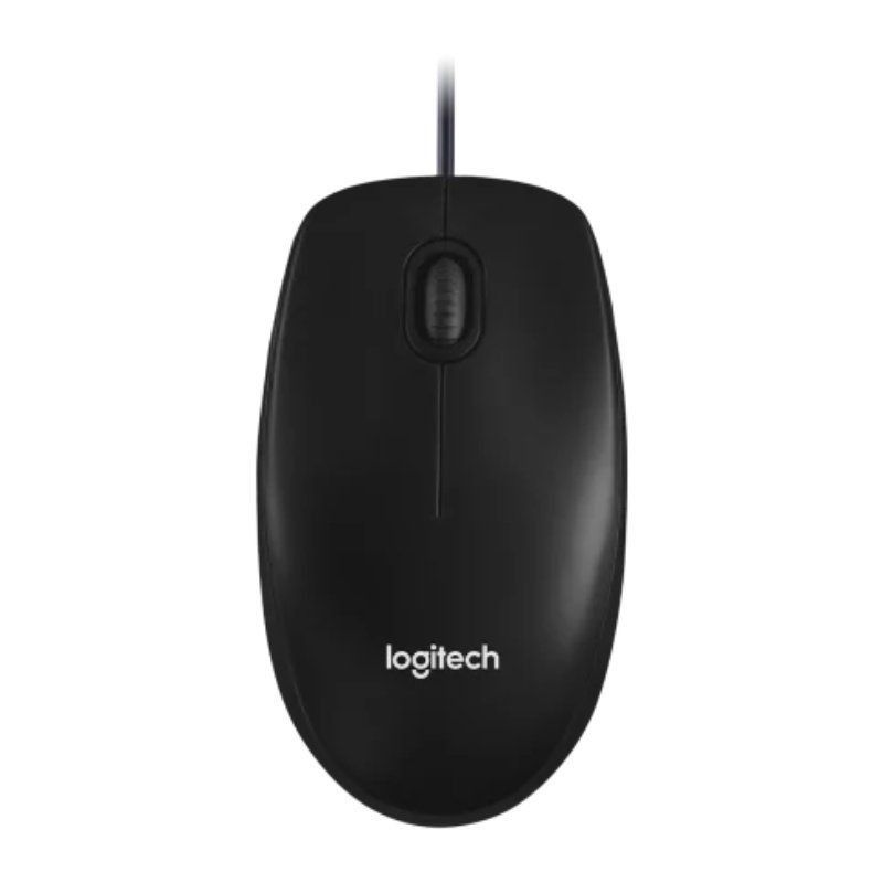 Ratón con Cable LOGITECH M100 - USB · 1000DPI · Negro