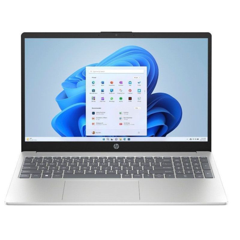 Portatil HP 15FD0038NS - i3-N305 · 15.6" FHD · 16GB · 512GB SSD · W10 Home · Plata