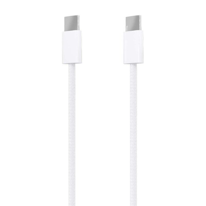 Cable USB Tipo C/M a USB Tipo C/M - 60W · 1m · Blanco