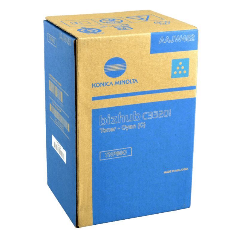 Toner Original KONICA MINOLTA TNP80C Cian - AAJW452