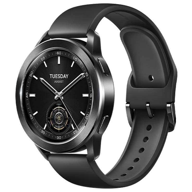 Smartwatch XIAOMI Watch S3 BHR7874GL - 1.43" · 466x466 · 5ATM · Bat. 486mAh · GPS · Negro