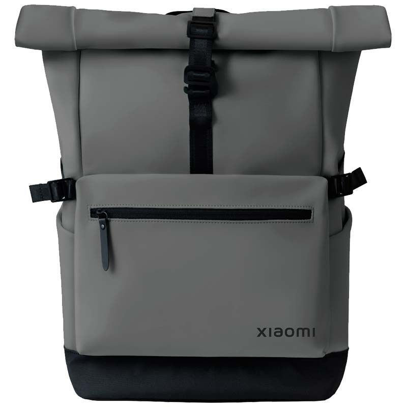 Mochila para Portátil XIAOMI Roll Top Casual Backpack - 23L · 15.6" · Impermeable · Gris