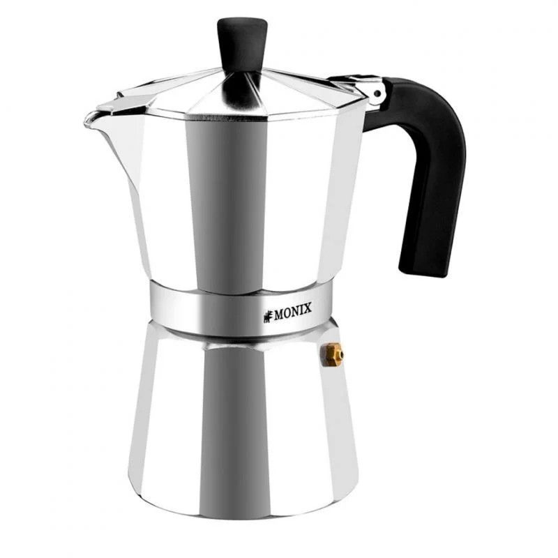Cafetera Italiana MONIX M620003 - 3 Tazas · Gris